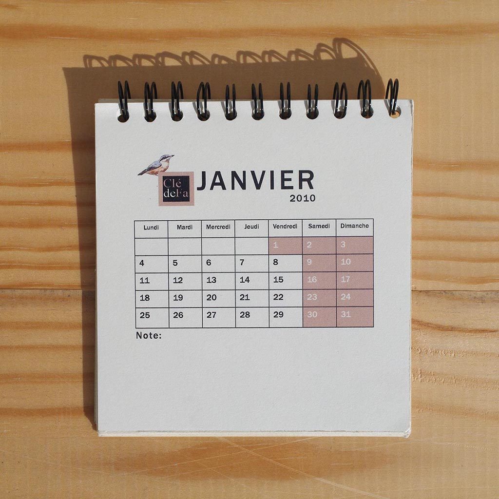 Un calendrier